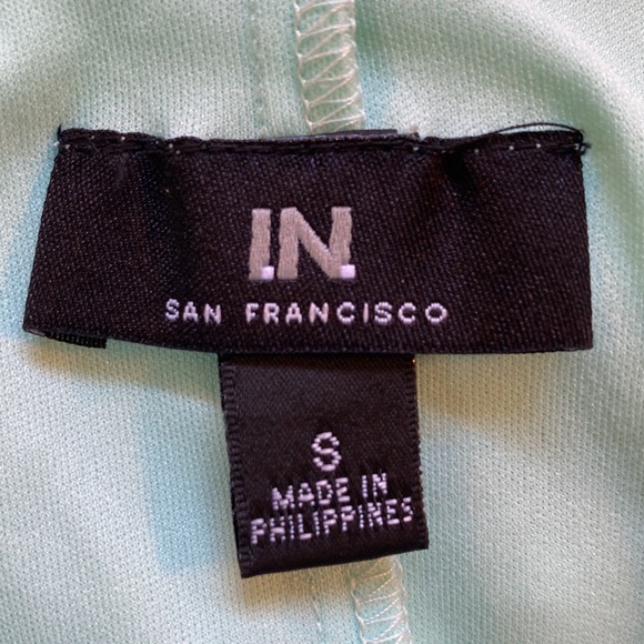 “I.N. San Francisco” size small turquoise dress. - Picture 3 of 3